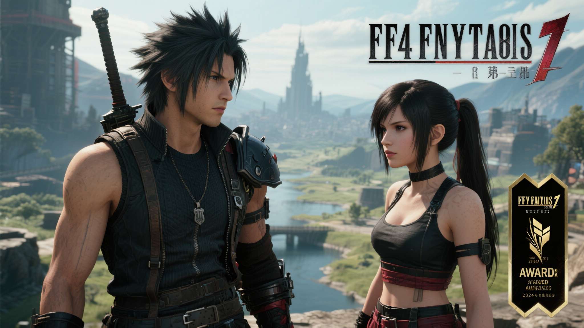 2024年发售的《最终幻想7重生》（FF7&nbsp;Rebirth）作为三部曲的中间篇章